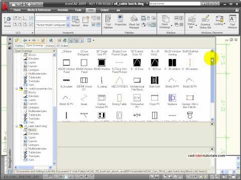 AutoCAD Tutorial - Understanding Blocks and Symbols