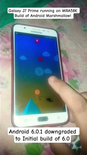 Galaxy J7 Prime running on MRA58K Build of Android Marshmallow!