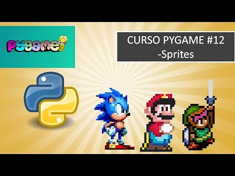 How to Make Games in Python! Pygame Course #12 - Sprites