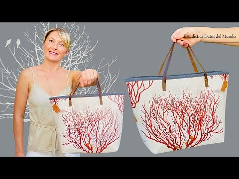 Easy and Elegant Tote Bag for Every Occasion / Sewing for Beginners