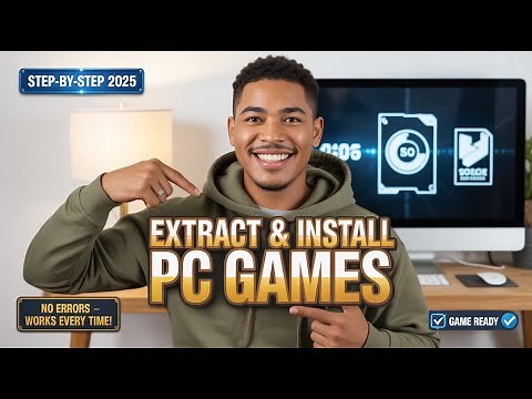 How to Extract ISO File and Install Any PC Game (Step-by-Step, 2025)