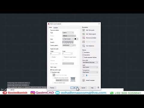 How to Add Hatch Patterns in AutoCAD