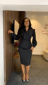 4.2K views · 12K reactions | Restock alert❗️ Slay effortlessly in this stunning black dress Item description: Black dress Uk Size: 6-14 Price: 131,500 Naira Model’s Size: UK 10 Model’s height: 5ft8 Model’s statistics: Bust/waist/hips- 34/30/42 To order; * Send us a DM, Click the link in our bio or Visit our store. #stylespaceafrica #workwearstyle #corporatedress #workwearinspo #blackdress | Style Space Africa | Facebook