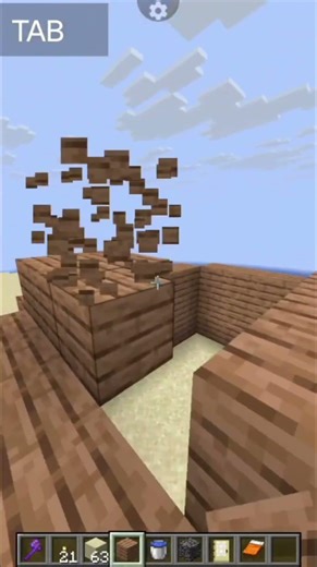 TAS Speedrunning a House in Minecraft Java phone(Mojolauncher)