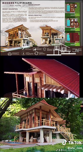 Modern Filipino Rest House Design: Miniature Architecture Philippines