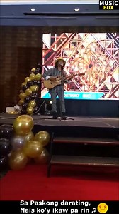 1.3M views · 42K reactions | Sa paskong darating cover by Josue Banggat. Napakahusay  | Music Box | Facebook