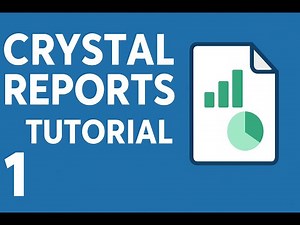 Crystal Reports Tutorial 1 | Introduction & Getting Started