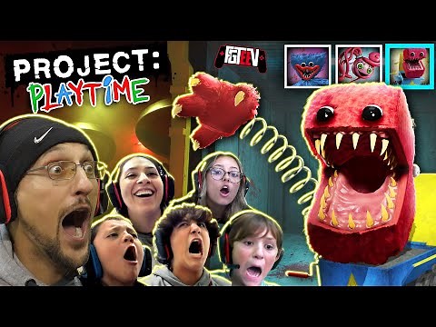PROJECT PLAYTIME! Huggy Wuggy's Multi-Wulti Player Wayer Game (FGTeeV)