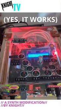 MODIFYING A MIDITECH PIANOBOX PRO HOST - giving it a soul and some attitude! #diy #adhd #synth