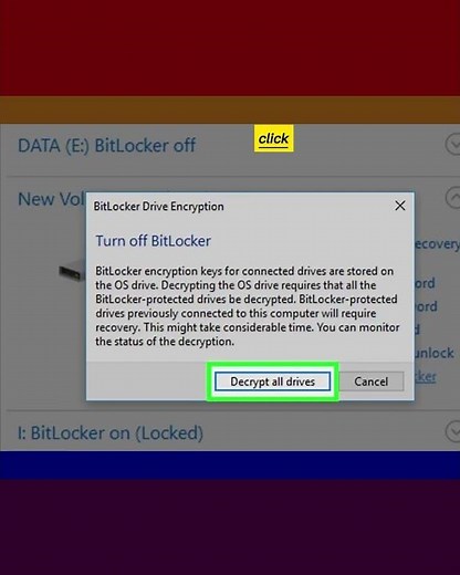 How to Turn Off BitLocker