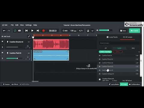 BandLab Tutorial: Using Loops part 1