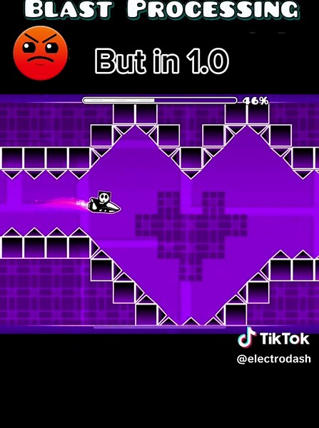 Understanding Blast Processing in Geometry Dash