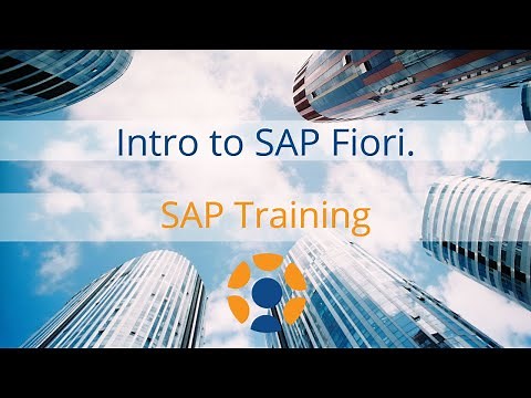 Intro to SAP Fiori