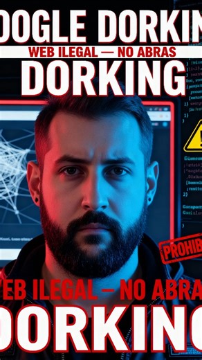 Google Dorking aprovecha los operadores avanzados del buscador para filtrar resultados: documentos, cámaras, contraseñas, archivos… cualquier cosa que alguien haya dejado indexada por error. Por eso se usa tanto en ciberseguridad y hacking ético: para encontrar fallos antes de que lo hagan otros. No es ilegal usarlo, pero sí lo es entrar o descargar contenido confidencial. Así que, si lo haces, hazlo para aprender cómo protegerte, no para vulnerar. Porque a veces la línea entre la curiosidad y e