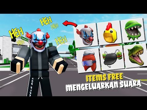 20 ITEMS YANG MENGELUARKAN SUARA & EFEK Di Brookhaven ID/CODE - Roblox