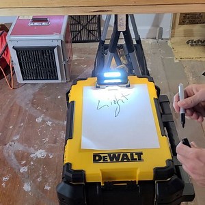 New DeWalt Tstak Clipboard is here! Simple but essential for organization, jobsite notes, receipts, and client interactions. Model: DWST17818 Price: $19.99 Available: Now Features: LED light for use in dark environments and at night Two strong paper clips One-handed operation with auto-latch Ballistic nylon organizer pouch in the interior Internal zipper compartment and additional storage TSTAK & VersaStack Compatible @dewalttough | TOOLS by Design