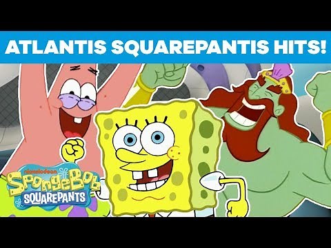 Atlantis SquarePantis Hits! 🎶 | SpongeBob