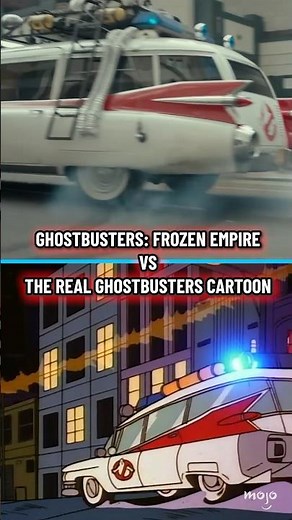 Real Ghostbusters vs Ghostbusters Frozen Empire: Side by Side #shorts