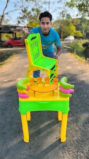 Suto Char & Table Vs Set Banana Chair & Table🤩