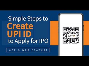 How to Create UPI ID for IPO Application in 4 easy steps| Mirae Asset Sharekhan
