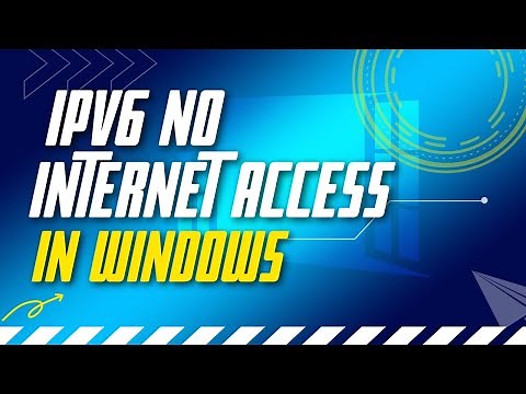How To Fix The IPv6 No Internet Access Problem In Windows 10