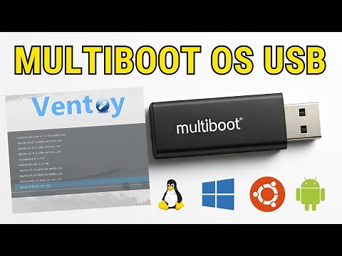 Ventoy Multiboot USB for Windows & Ubuntu