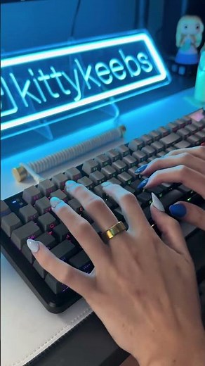 ASMR Mechanical Keyboard Typing | Relaxing Clicky Sounds for Focus & Sleep