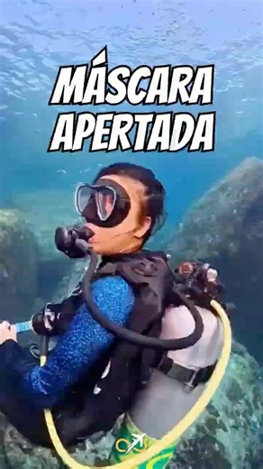 ERRO que muitos MERGULHADORES cometem com a MÁSCARA de MERGULHO