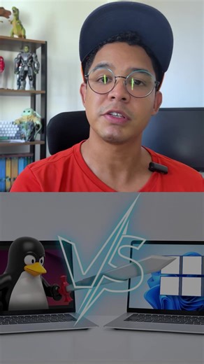 TEM UM PC VELHO? COLOCA O LINUX #Gfbox #tecnologia #linux #windows #notebook #pc #gfbox