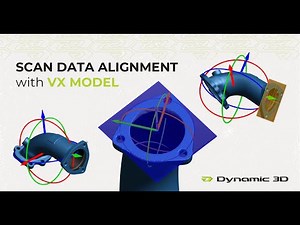 Scan Data Alignment with VXmodel by Creaform | 3D Scanning Post-Processing