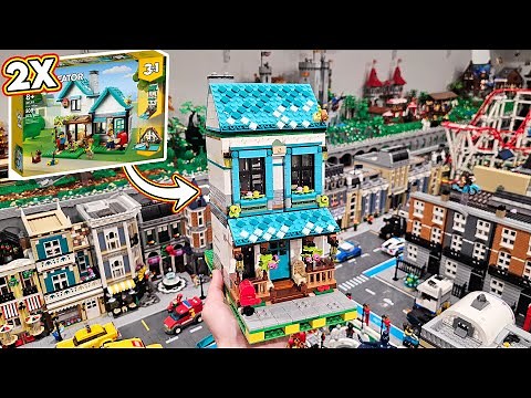 LEGO Cozier Home Modular Building Reviewed & Placed