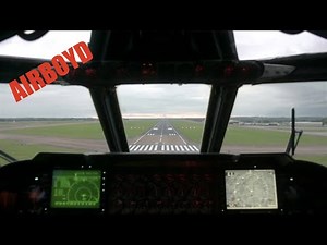 B-52 Flight Cockpit POV - RAF Fairford