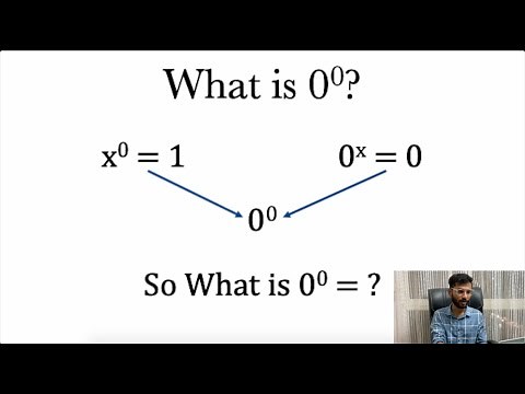 What is 0 to the power of 0? A simple explanation.