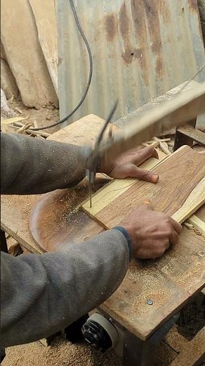 CUTTING Wooden Spoons with Scroll Saw Machine | Manufacturing Movements #shorts