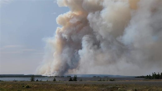 651K views · 1.1K reactions | TCH CLOSED BOTH DIRECTIONS DUE TO WILDFIRE (AUGUST 11) ~ 3:35 p.m; Trans-Canada Highway is CLOSED from Galway Interchange to Foxtrap Access Road due to the out of control wildfire at Paddy Pond. [Note: This video was taken before the highway was closed] | NFLD Bulletin | Facebook