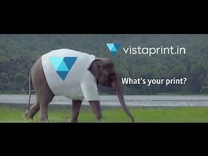 VistaPrint - What's your print?