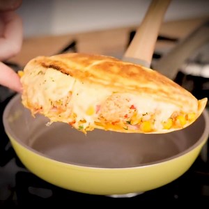 1.1M views · 8K reactions | Creías que las panquecas eran solo para el desayuno? Esta receta te hará cambiar de opinión朗 | Recetas de la Nena | Facebook