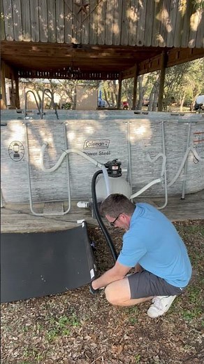 FAFCO Super Solar Bear - Connecting the system from the filter