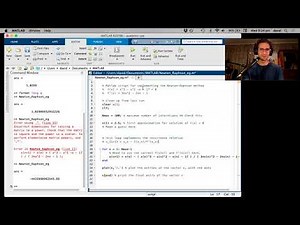Newton–Raphson example in Matlab and Octave
