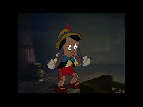 Pinocchio (1940) - Pinocchio and Lampwick transform into donkeys
