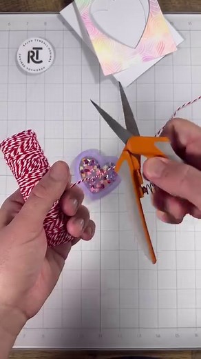 I think this might be the shaker card to end all shaker cards…what do you think? 🤔 Also this color scheme is very much out of my comfort zone, but I was trying to emulate the colors of those little conversation heart candies. #asmr #crafting #cardmaking #crafts #diy #handmade #valentinesday #vday #valentine #shakercard | Ralph Tyndall Designs