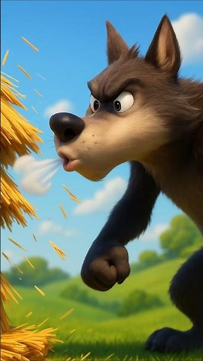 3 Little Pigs Song for Kids 🐺 | Big Bad Wolf Huff and Puff