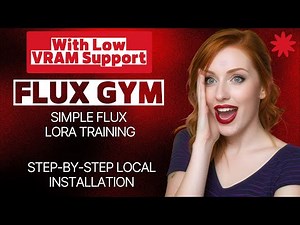 Install Flux Gym Locally to Easily Train Flux.1 Dev LoRA with less VRAM