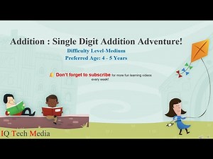 Single-Digit Addition Adventure!