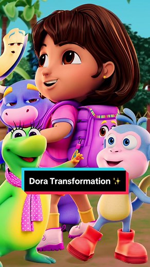 Dora Backpack Transition - 2000s Nostalgia | Dora the Explorer