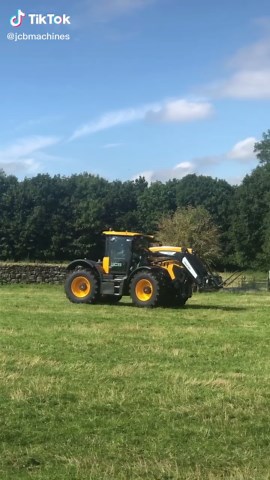 JCB Fastrac Tractor with Forks: A Powerful Machine for Farming