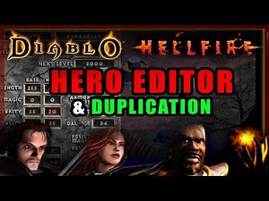 ✡️ DIABLO | Character Editor and Duplication
