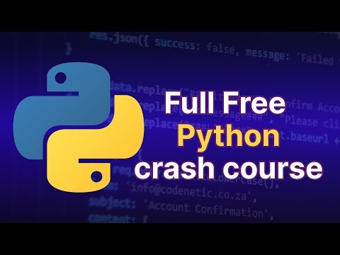 Learn Python : Complete 5-Hour free crash course