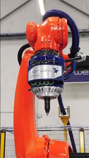 FRICTION STIR WELDING with a head on a ROBOT?