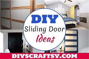 23 DIY Sliding Door Ideas - How To Make sliding Door